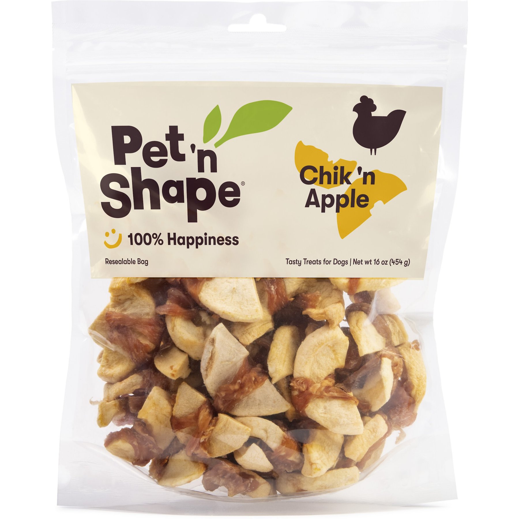 Pet 'n Shape Chik 'n Apple Dog Treats, 16-oz bag