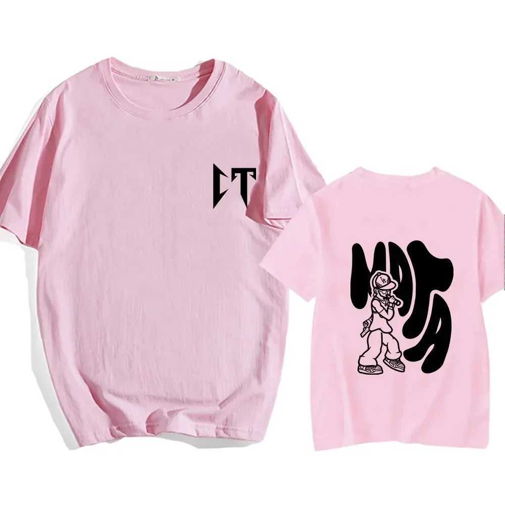Men's T-Shirts 2024 Natanael Cano Corridos Tumbados Ts Tops Hip Hop Cotton Short Slve T-shirt Men Women High Quality Casual T-Shirt Clothes Y2404