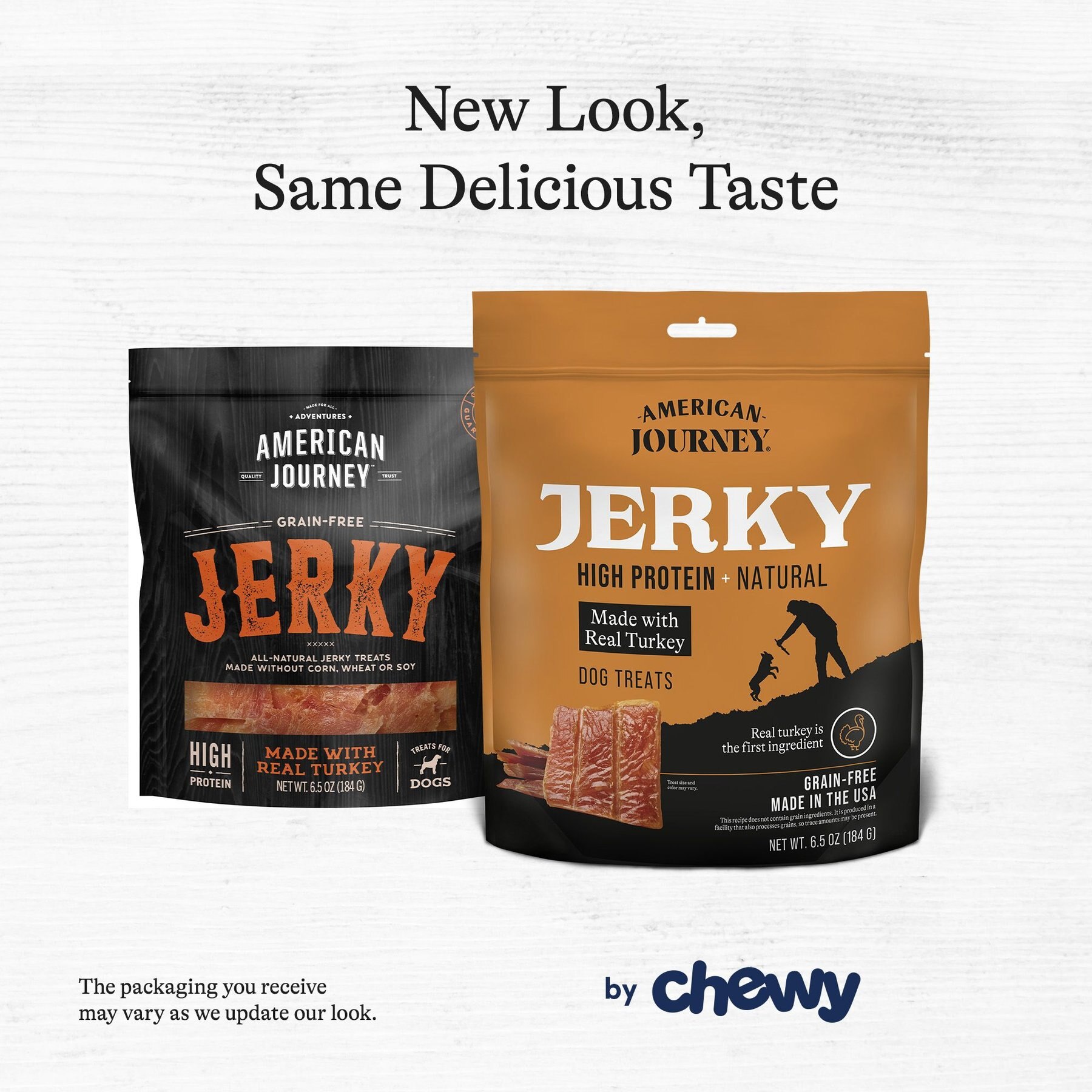 American Journey Turkey Jerky Natural Grain-Free Dog Treats