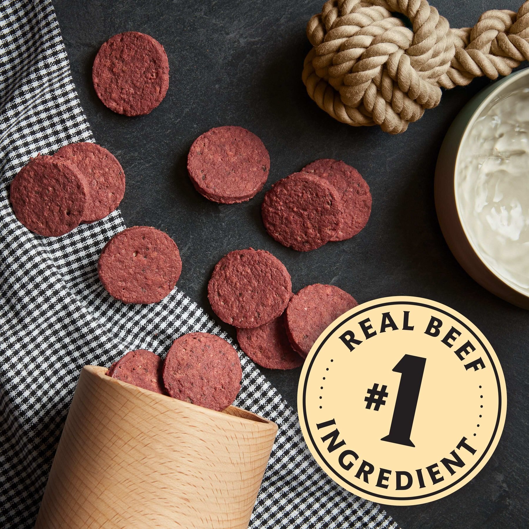 Pup-Peroni Rounds Beef Brisket Dog Treats