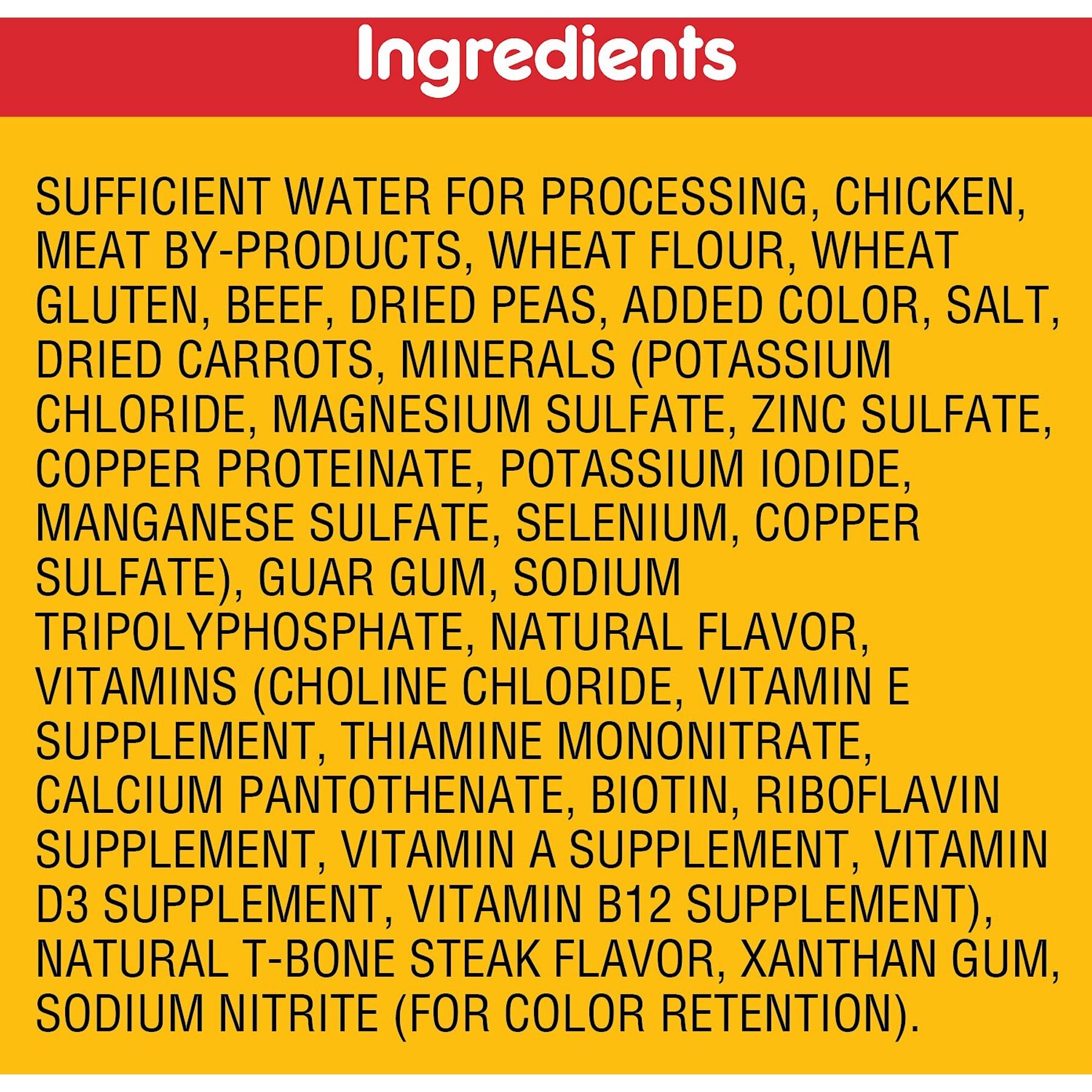 Pedigree Tender Bites in Gravy, Steak & Vegetable Flavor Adult Canned Wet Dog Food