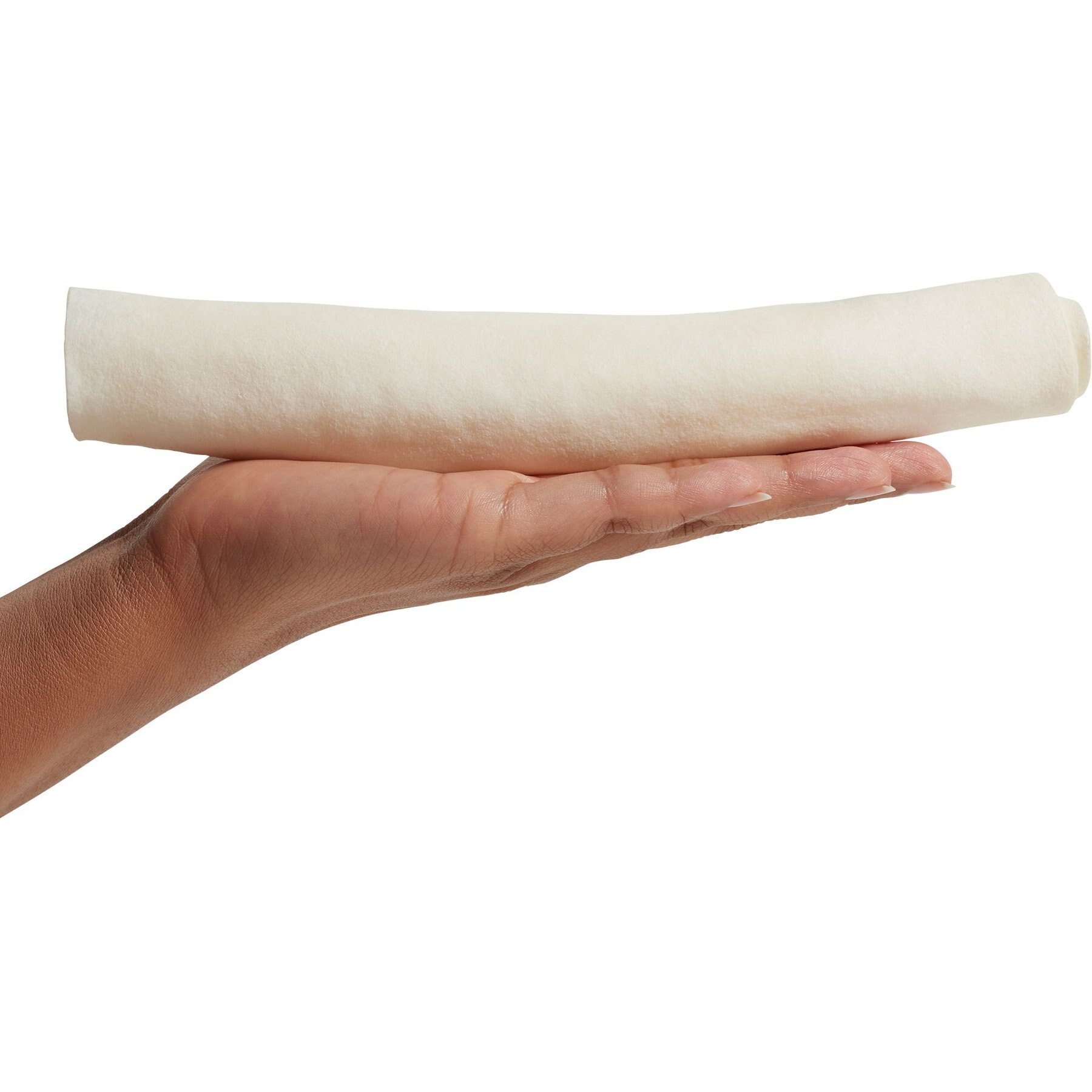 Canine's Choice DogLicious 8" Natural Rawhide Rolls Dog Treats, 4 count