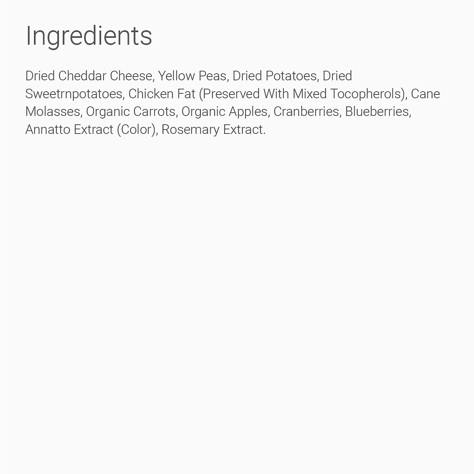 Darford Grain-Free Baked Cheddar Cheese Recipe Mini Dog Treats