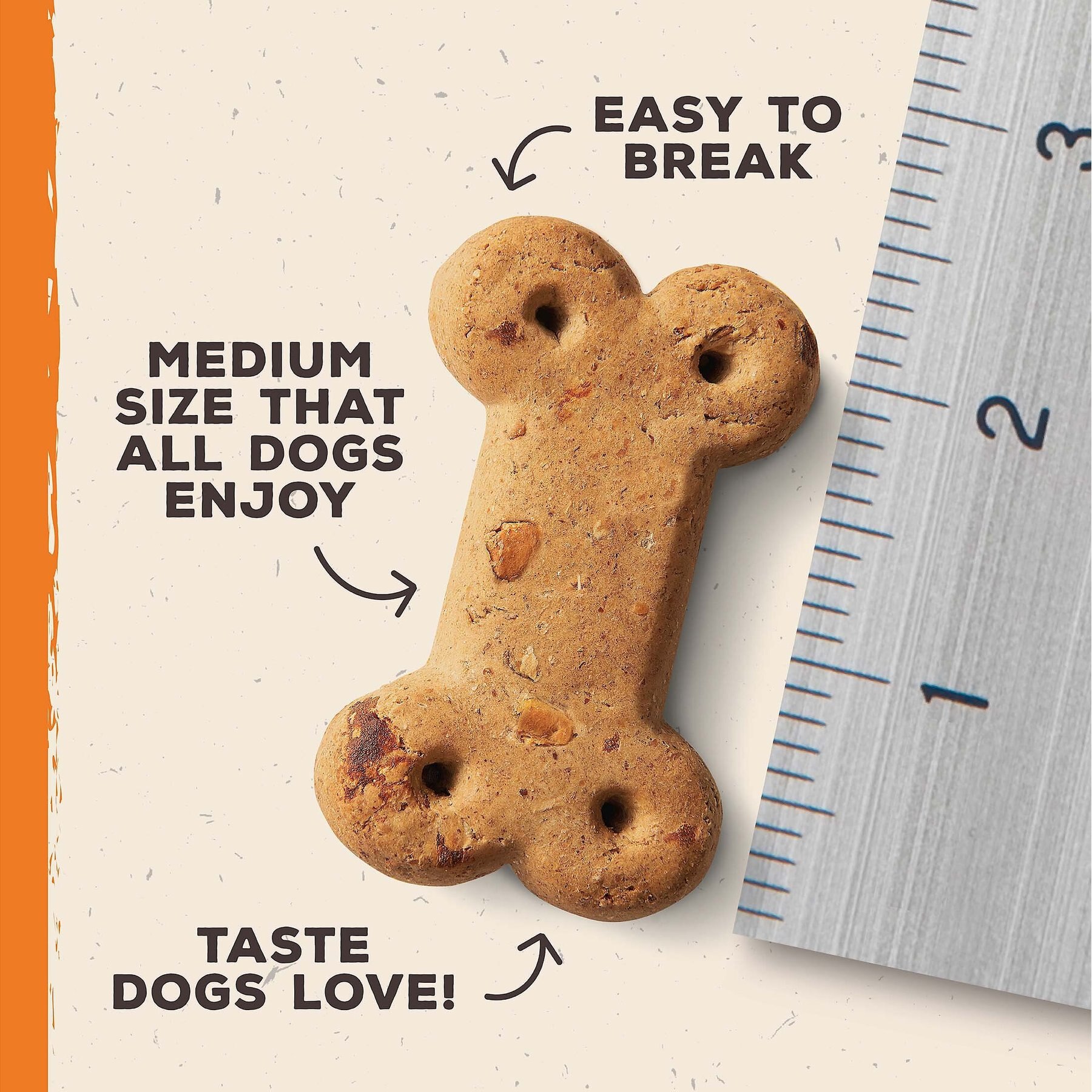 Artisan Inspired BBQ Chicken & Sweet Potato Flavor Biscuits Dog Treats, 16-oz bag