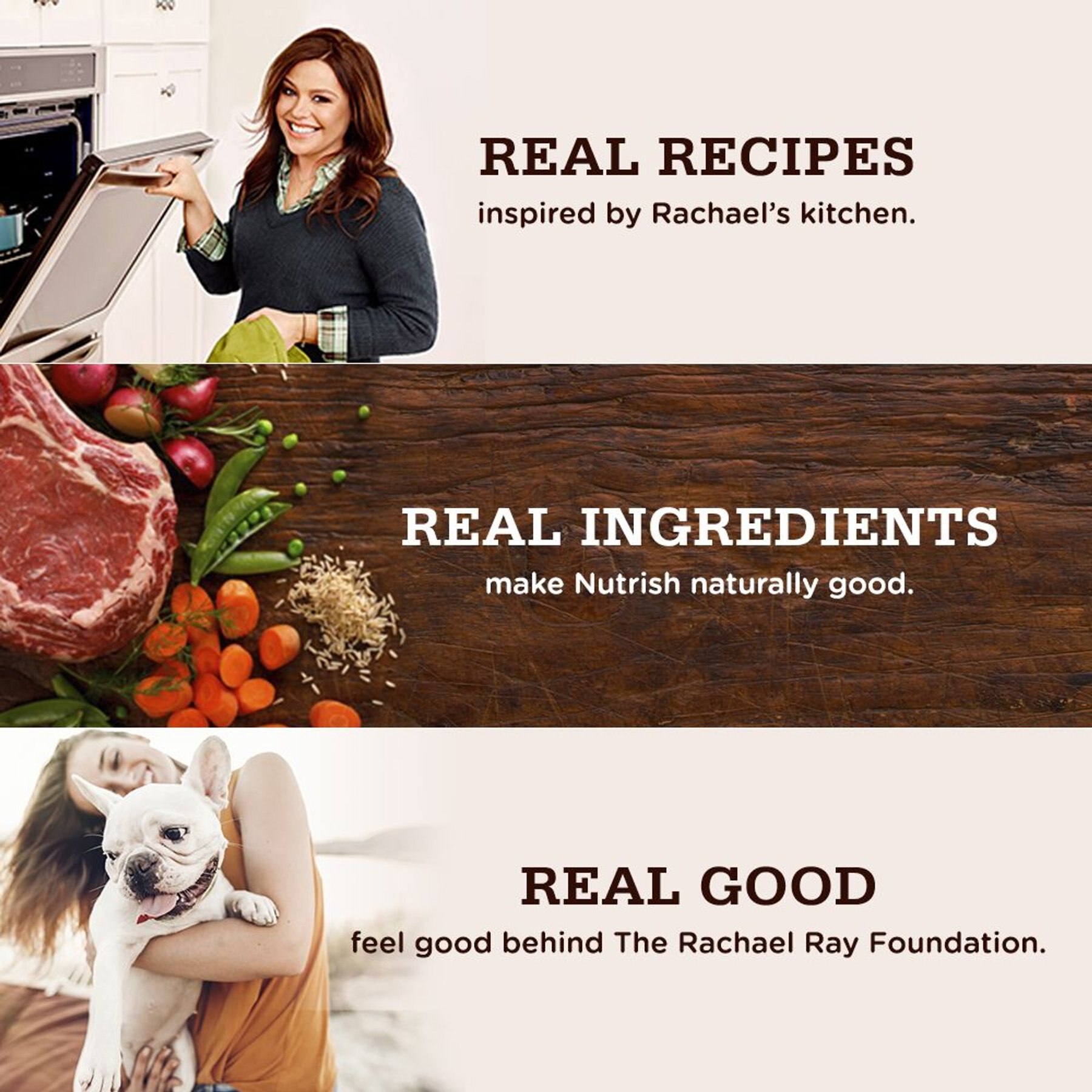 Rachael Ray Nutrish Burger Bites, Beef Burger with Bison Grain-Free Dog Treats