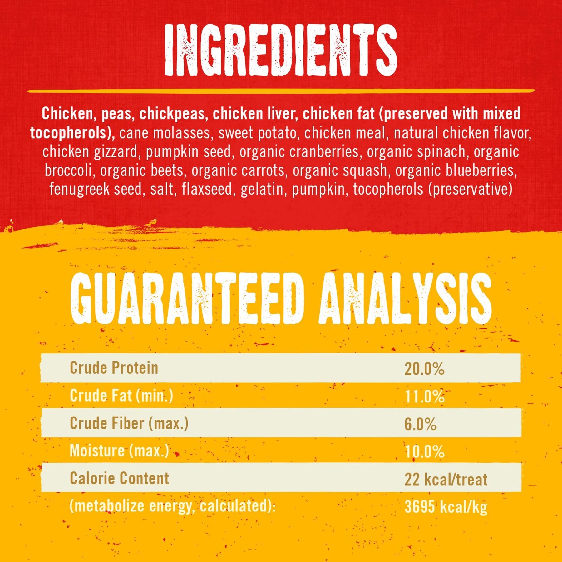 Stella & Chewy's Raw Coated Biscuits Cage-Free Chicken Recipe Freeze-Dried Grain-Free Dog Treats