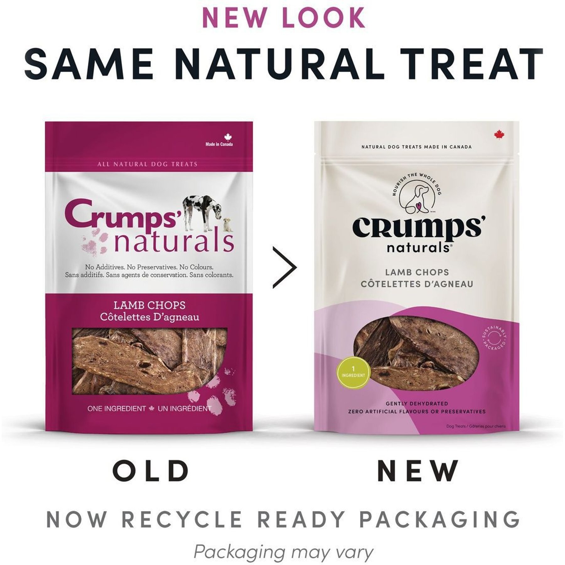 Crumps' Naturals Lamb Chops Dog Treats