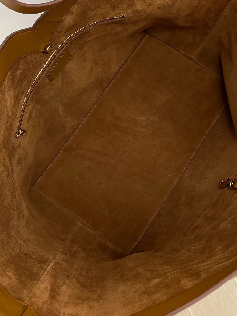 Y-shaped Design 2024 Autumn And Winter New 100% Genuine Leather Retro Simple Single Shoulder Bag Handbag Large Capacity Brown Tote Bag
