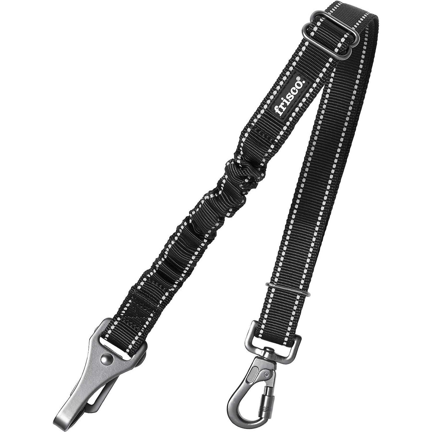 Frisco Adjustable Dog Seatbelt Tether & Frisco Quilted Water Resistant Hammock Car Seat Cover