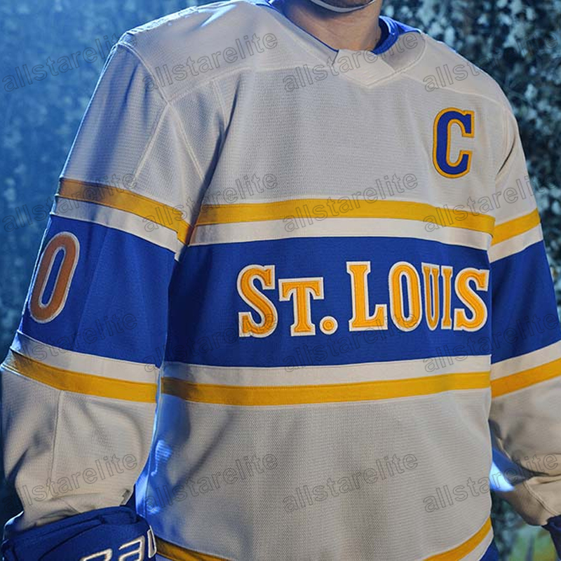 2025 Blue Winter Classic 50 Binnington 63 Jake Neighbours 25 Kyrou 18Robert Thomas 89 Buchnevich 20 Saad 26 Nathan Walker Custom Premium Jersey