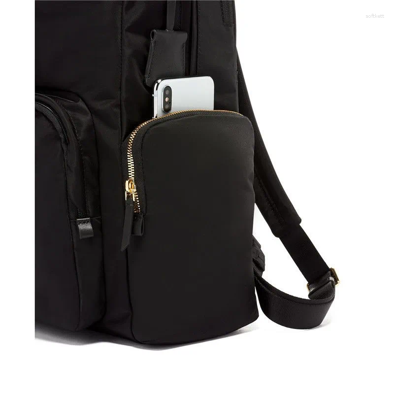Backpack 196300 Women's Nylon Large Capacity Schoolbag Computer Bag Waterproof Travel