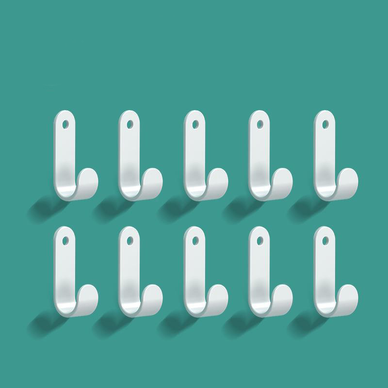 Hole-free hooks adhesive bathroom door entrance load-bearing hangers wall hooks wall coat storage