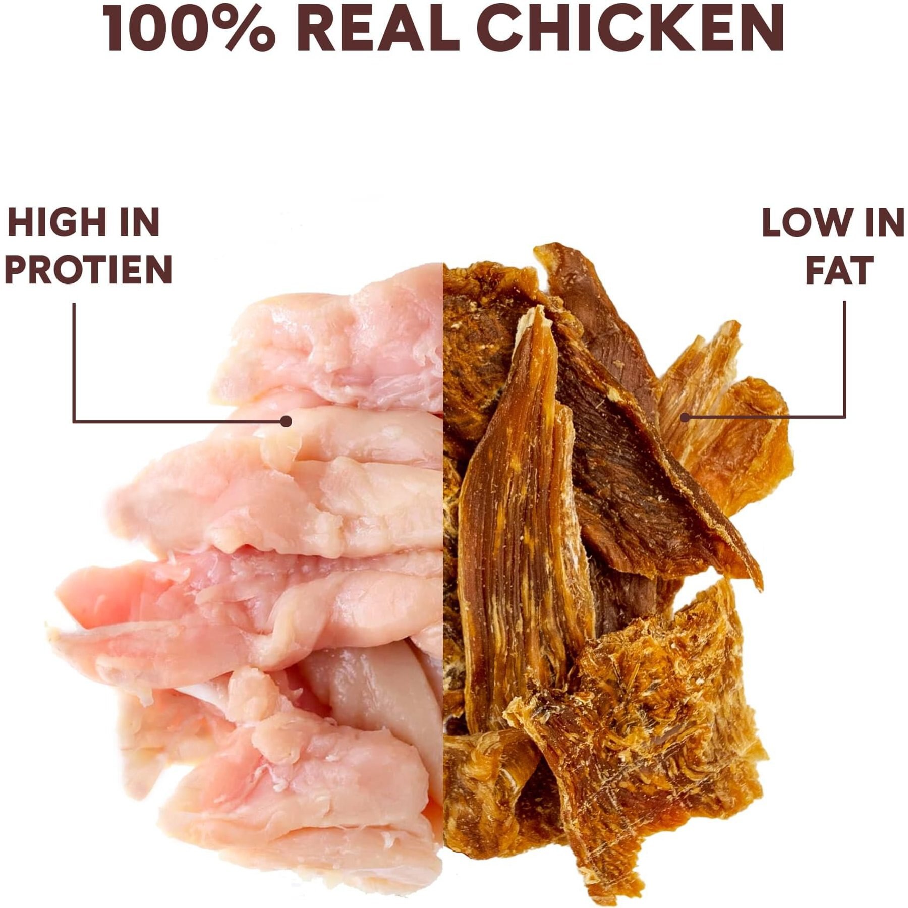 Pupford Crunchy Chicken High-Protein Jerky Dog Treats