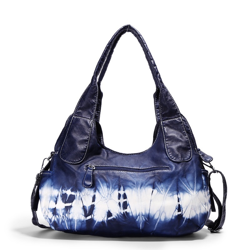 Women Handbags Top-Handle Handbag Fashion Vintage Dumpg Pack Shoulder Tote Bag Hobos Large Purse PU BagVoyage