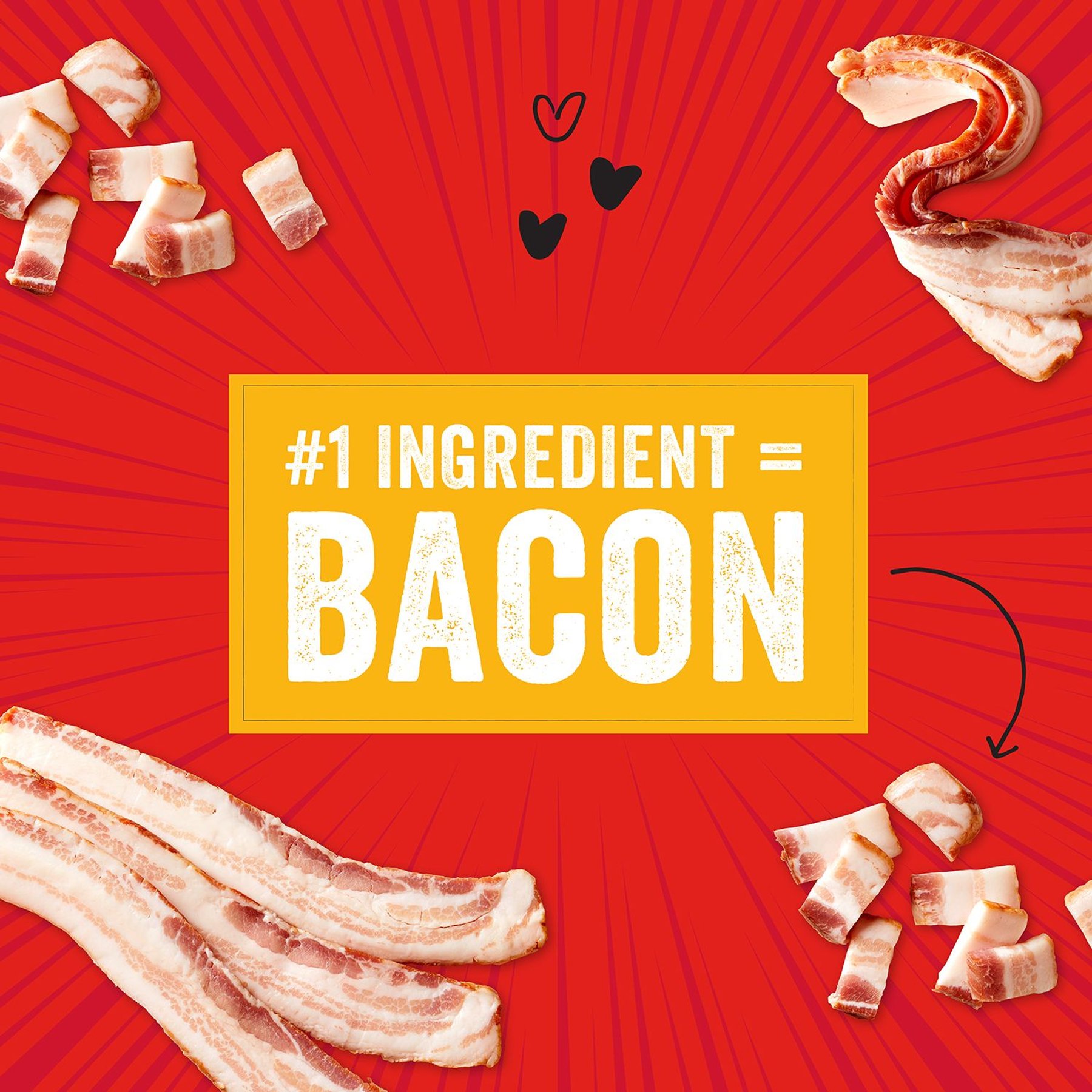 Stella & Chewy's Crav'n Bac'n Bites Bacon & Chicken Recipe Dog Treats