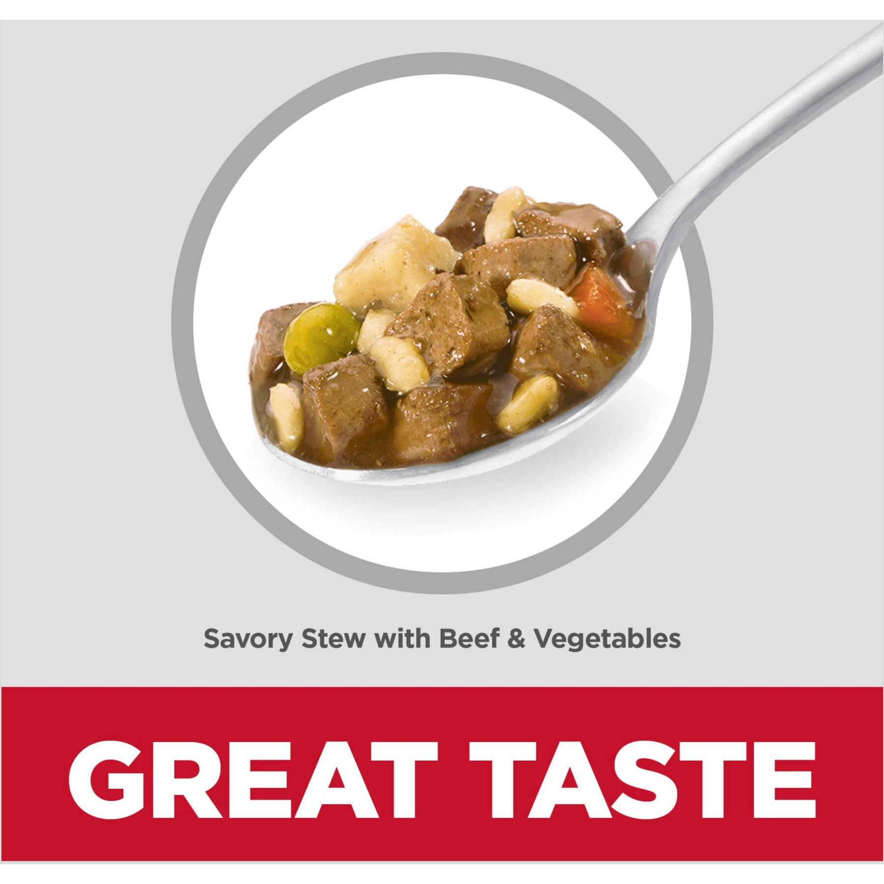 Hill's Science Diet Adult Small Breed & Mini Breed Savory Stew Beef & Vegetable Wet Dog Food Trays
