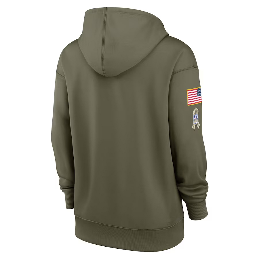 2025 Salute To Service Performance Pullover Hoodie Football Jersey Custom Any Team Name Number Sweatshirts S-XXXL Mens Womens Youth 888