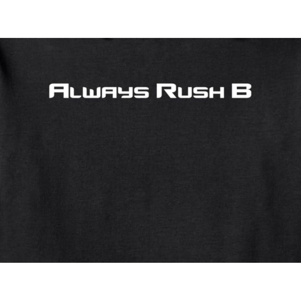 Hoodie for Mens Womens Gamer Hoodie - Always Rush B Gaming Hoodie for Gamers Pullover Hoodie Graphic Hoodies sweatshirt cool