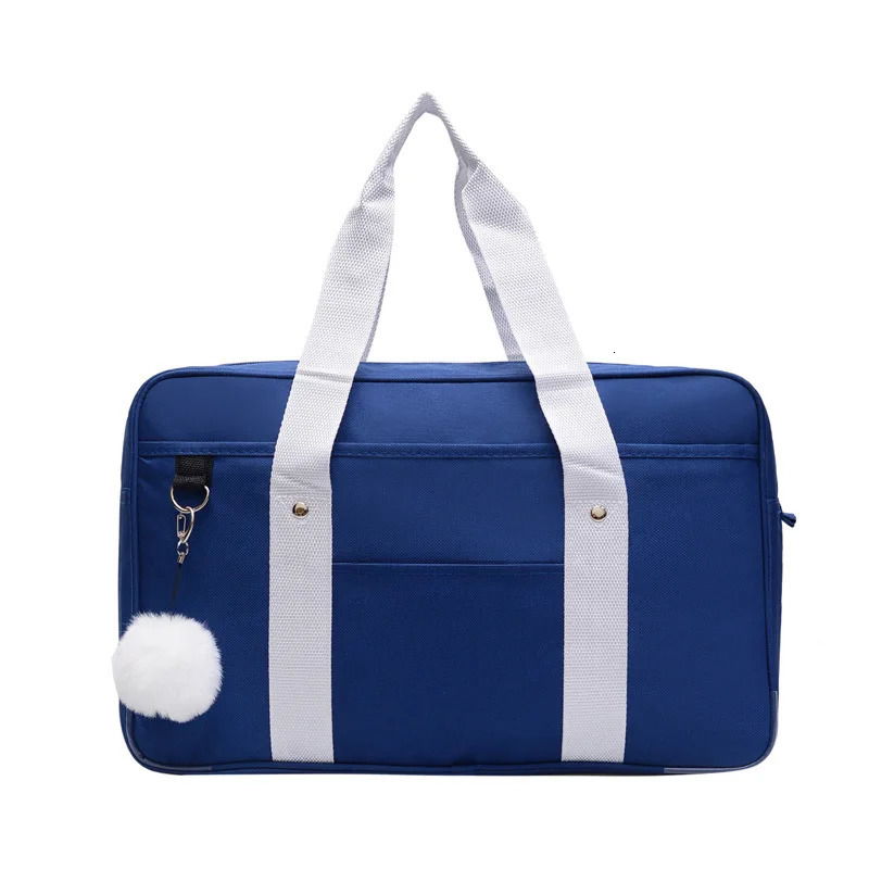 Japanese College Student Bags School Bag JK Briefcase Anime Cospaly Costume Shoulder Tote Messenger Handbags 240415