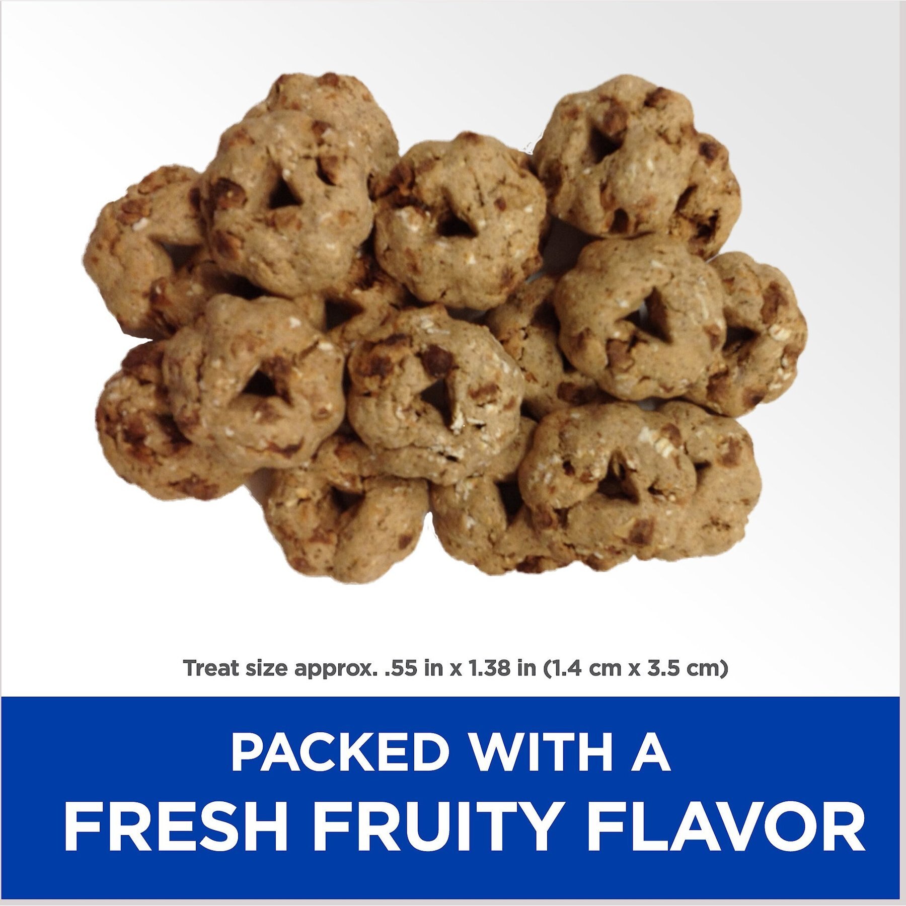 Hill's Natural Fruity Snacks with Apples & Oatmeal Crunchy Dog Treats
