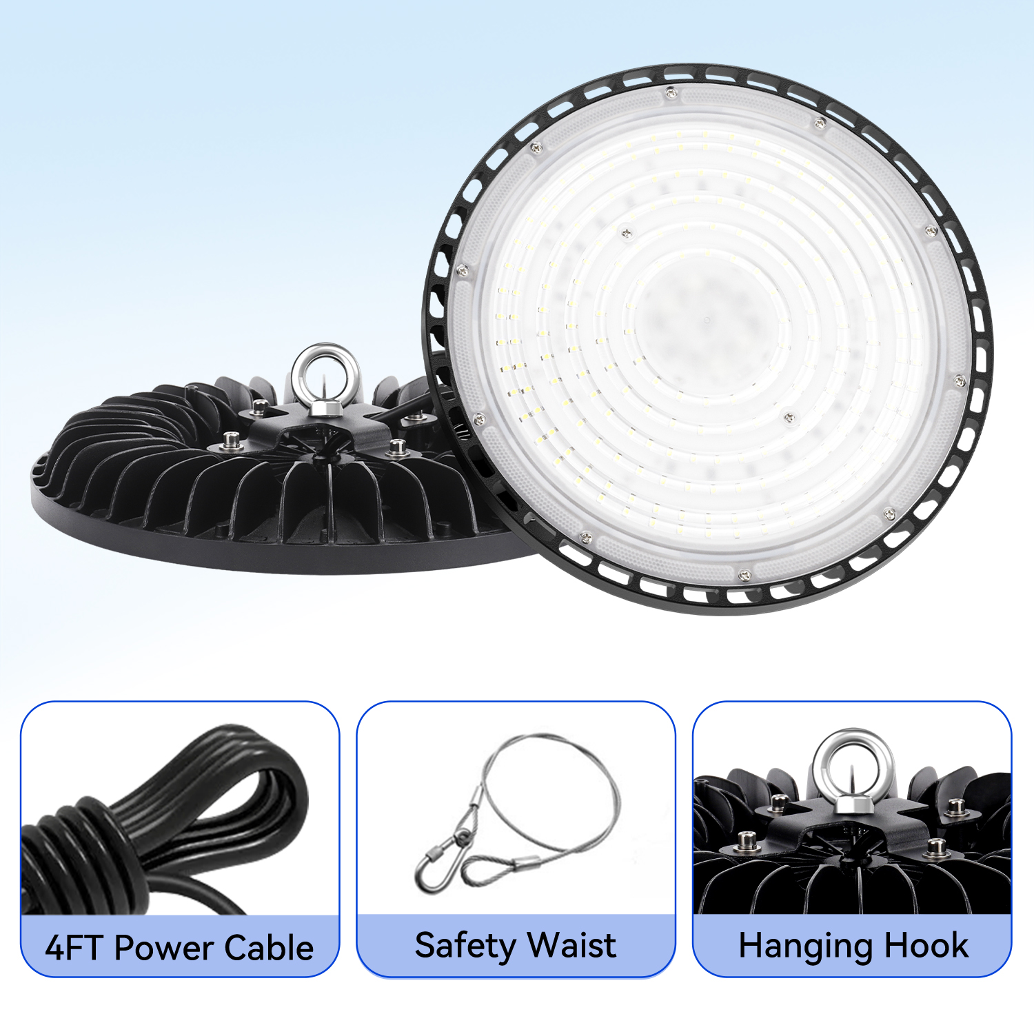 UFO LED High Bay Light 200W 300W 400W Industrial Warehouse Garage GYM lights UFO High bay led light Lamps