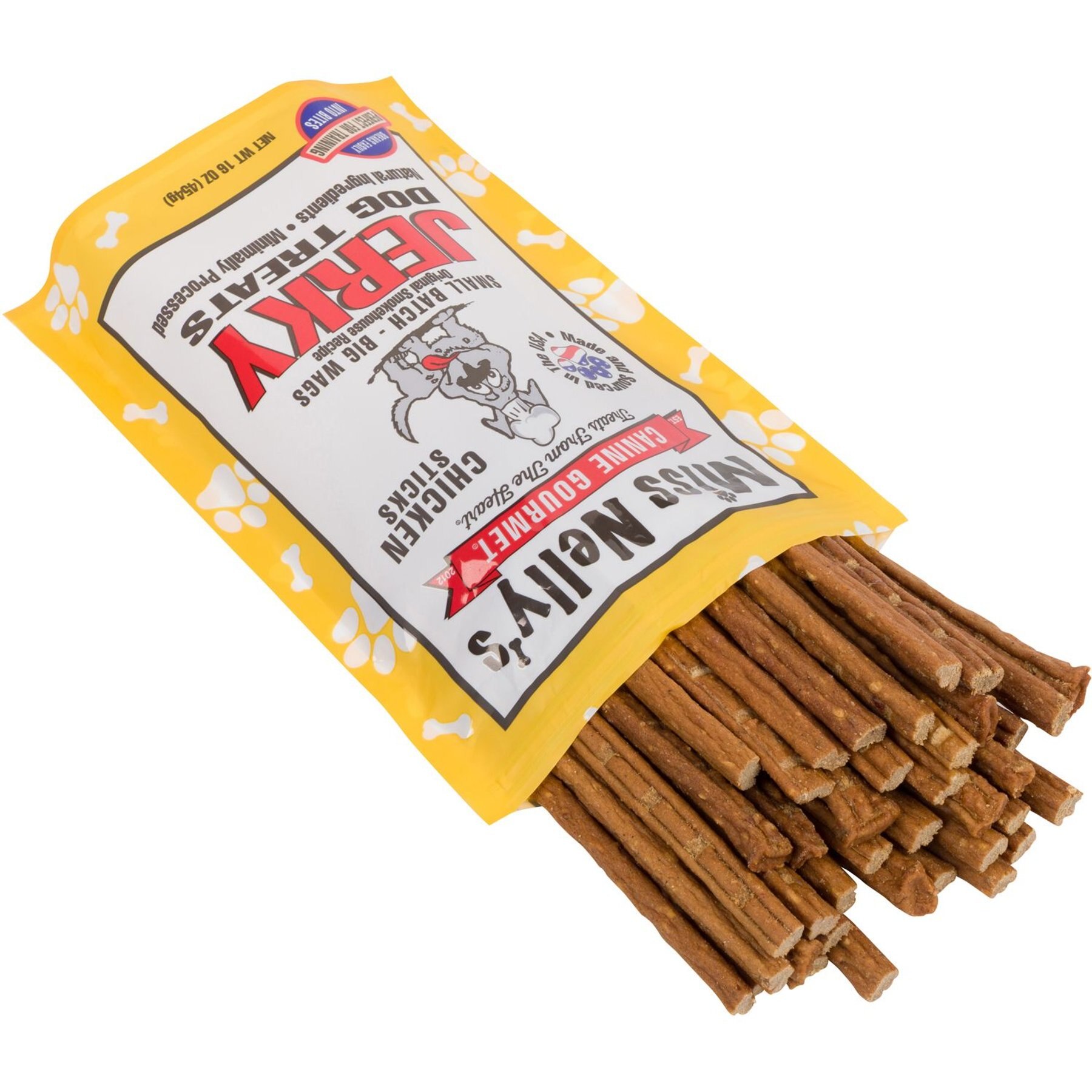 Miss Nelly's Canine Gourmet Chicken Sticks Jerky Dog Treats