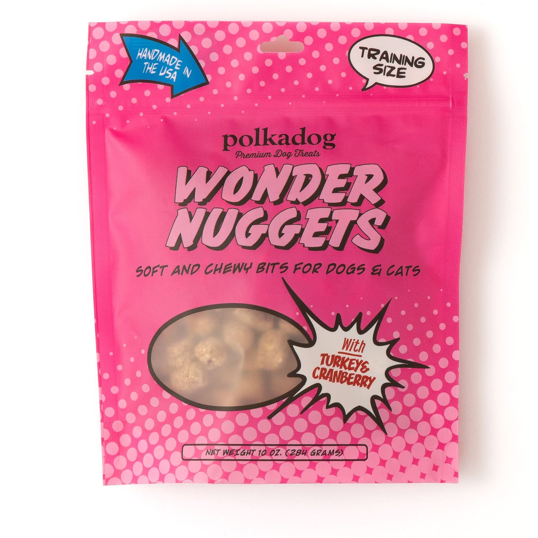 Polkadog Wonder Nuggets Turkey & Cranberry Flavor Soft & Chewy Dog Treats