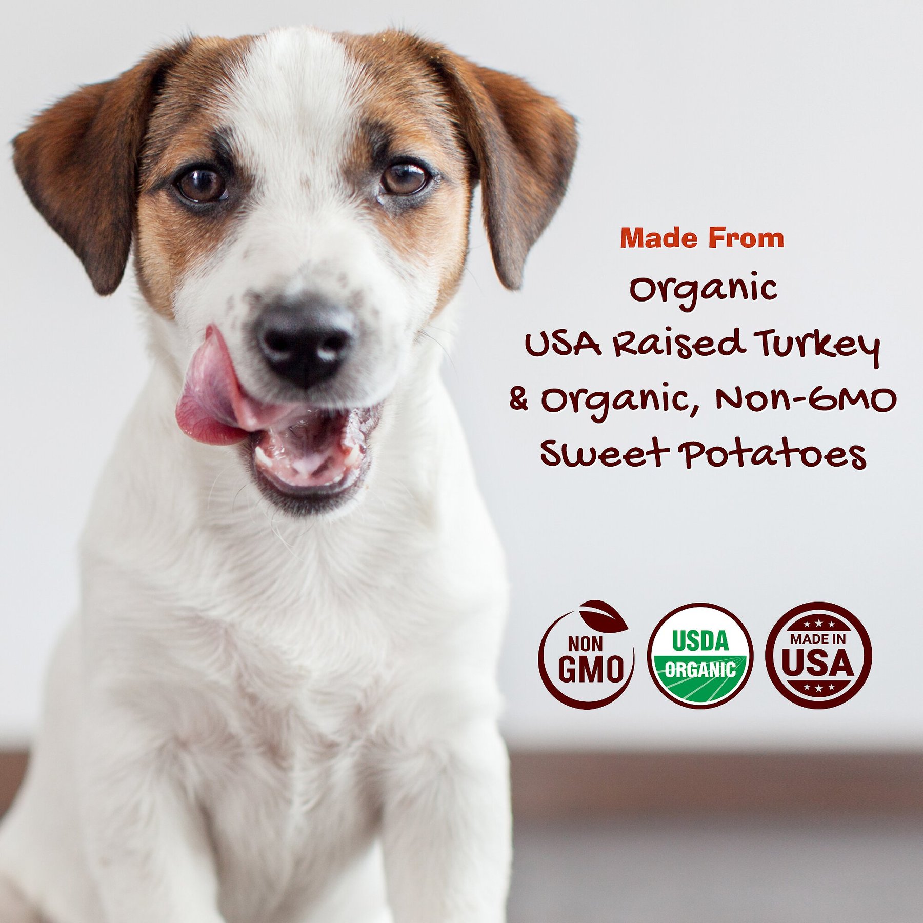 Riley's Jerky Jibbs Turkey & Sweet Potato Recipe Dog Treats, 5-oz pouch