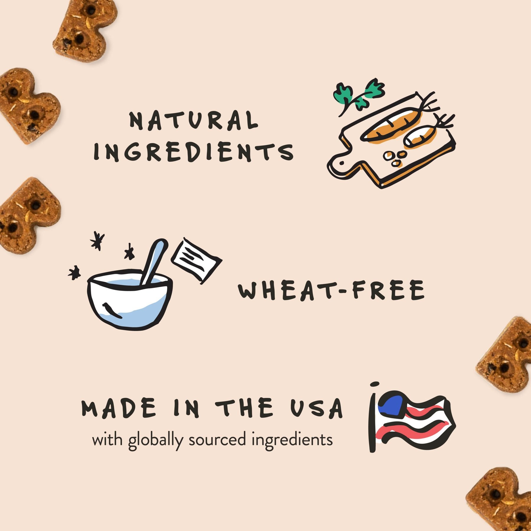 Bocce's Bakery Soft & Chewy Chicken Recipe Dog Treats