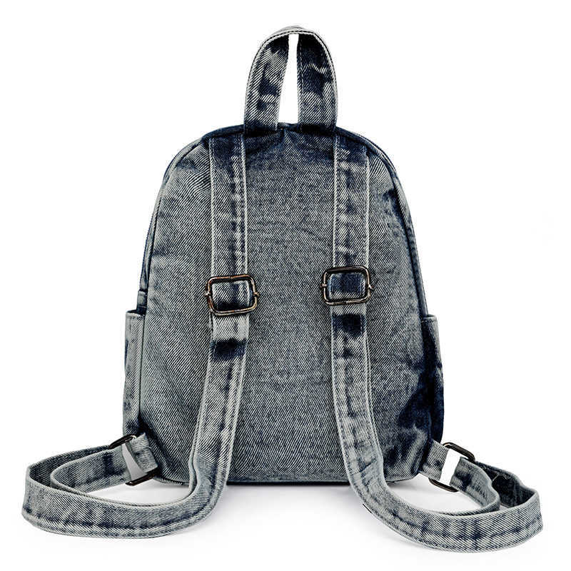 leisure backpack for female college students backpack for male students instagram trendy cool junior high school students simple and fashionable small