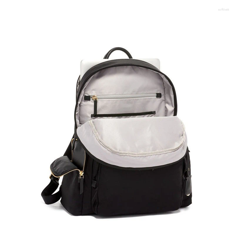Backpack 196300 Women's Nylon Large Capacity Schoolbag Computer Bag Waterproof Travel