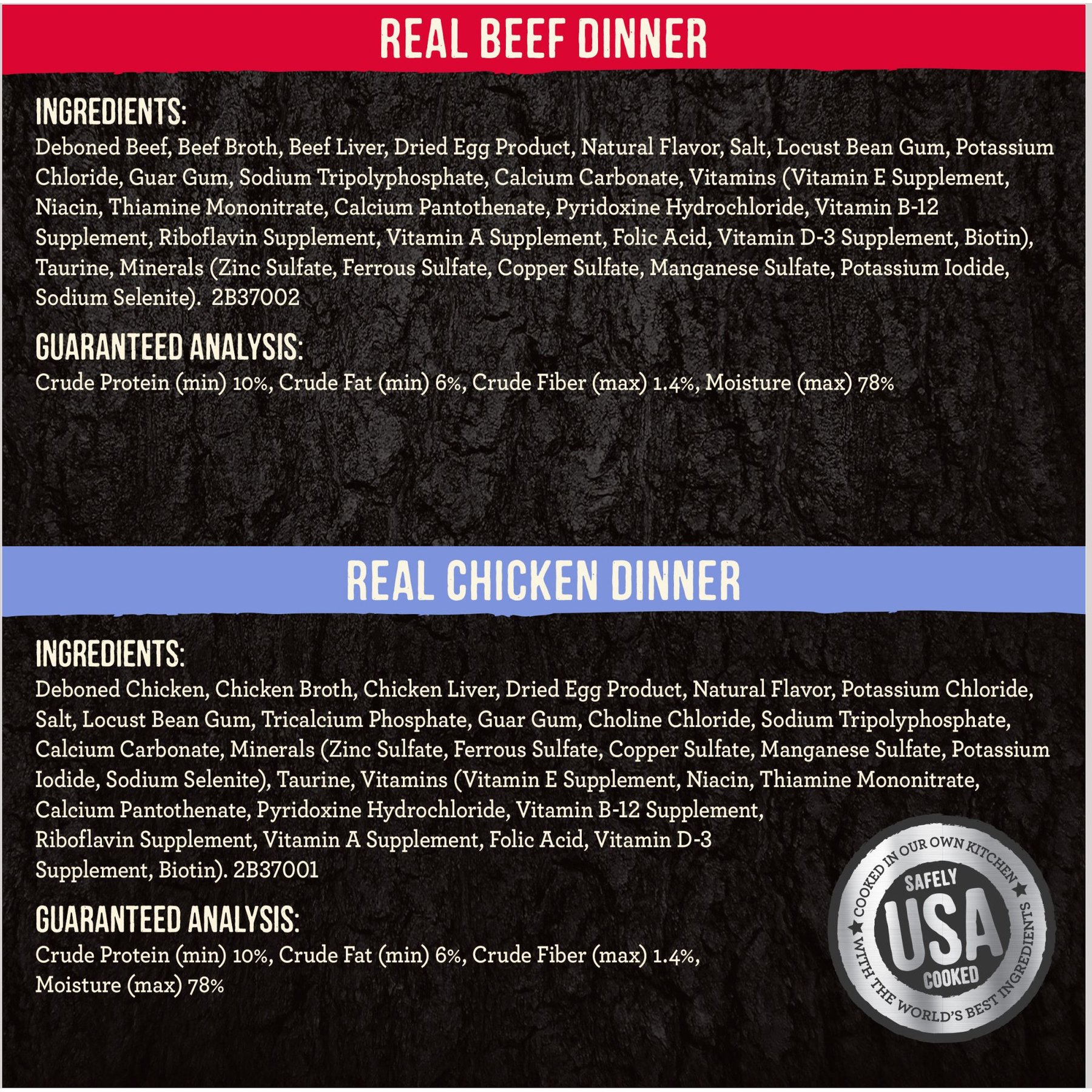 Merrick Backcountry Grain-Free Real Beef & Chicken Dinner Variety Pack Wet Dog Food, 12.7-oz can, case of 12