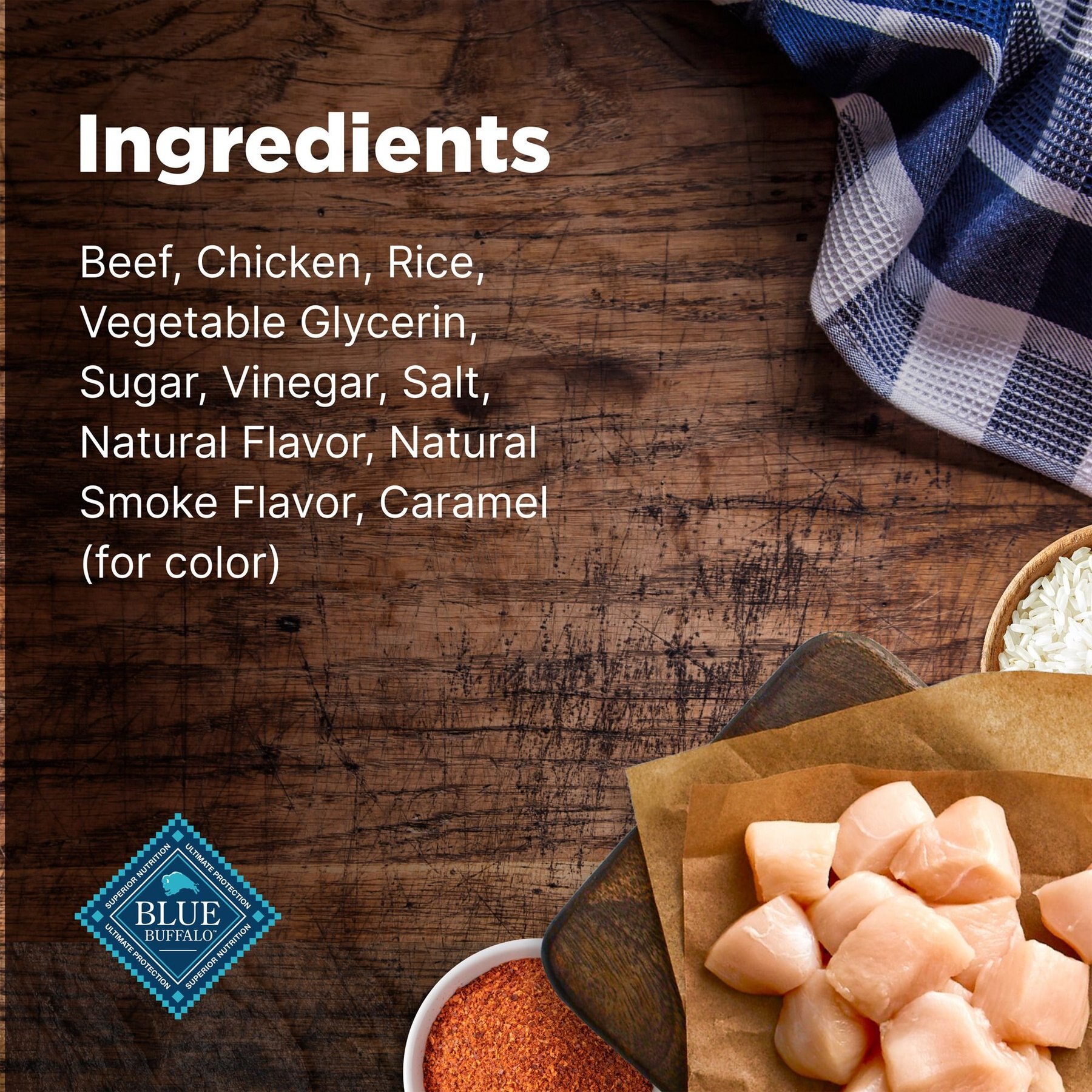 Blue Buffalo Nudges Jerky Cuts Beef Dog Treats