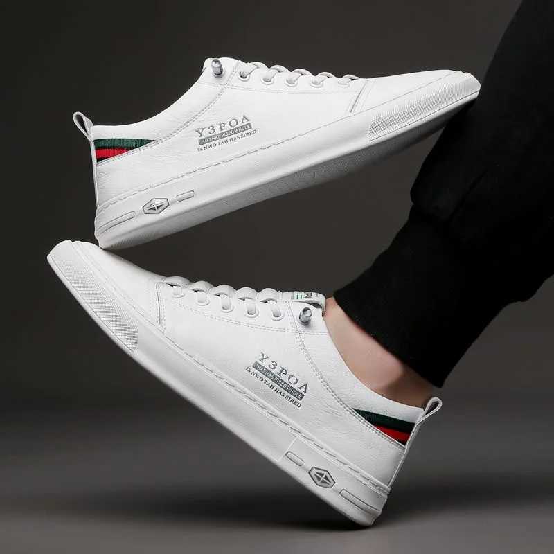 Luxury mens casual shoes new high-quality mens leather shoes Fi portable sports shoes outdoor mens tennis shoes M241120