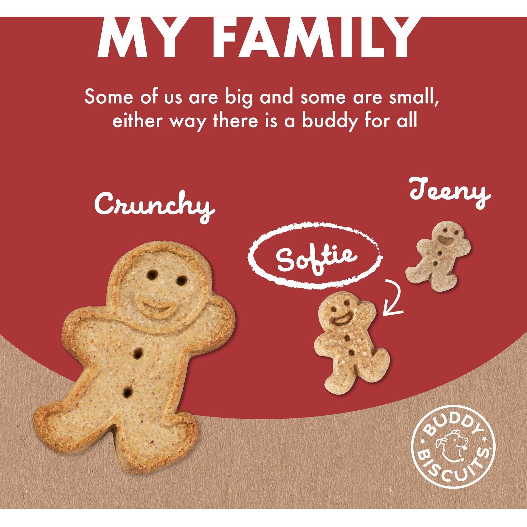 Buddy Biscuits Grain-Free Soft & Chewy with Grilled Beef Dog Treats