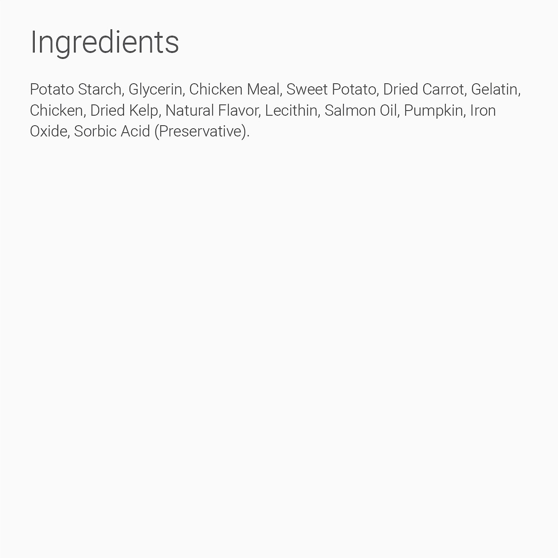 Indigenous Pet Products Grain-Free Carrot & Pumpkin Flavored Dental Dog Treats