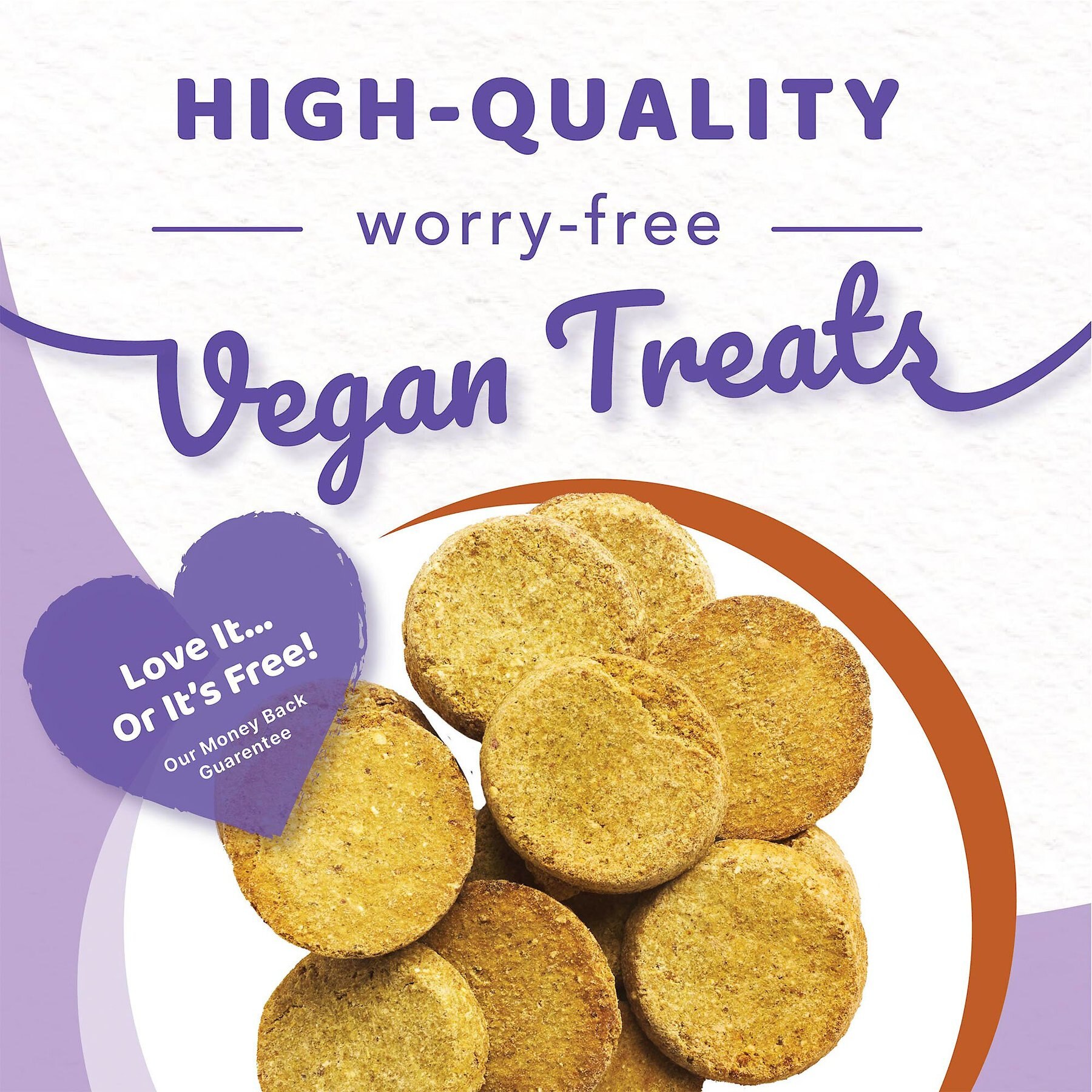 Halo Plant-Based Dog Treats with Sweet Potato & Carrots, Vegan Dog Treats