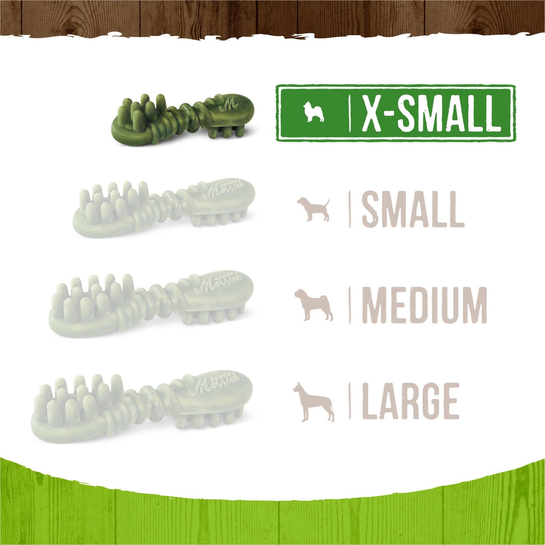 Merrick Fresh Kisses Infused with Coconut Oil & Botanicals Extra Small Dental Dog Treats