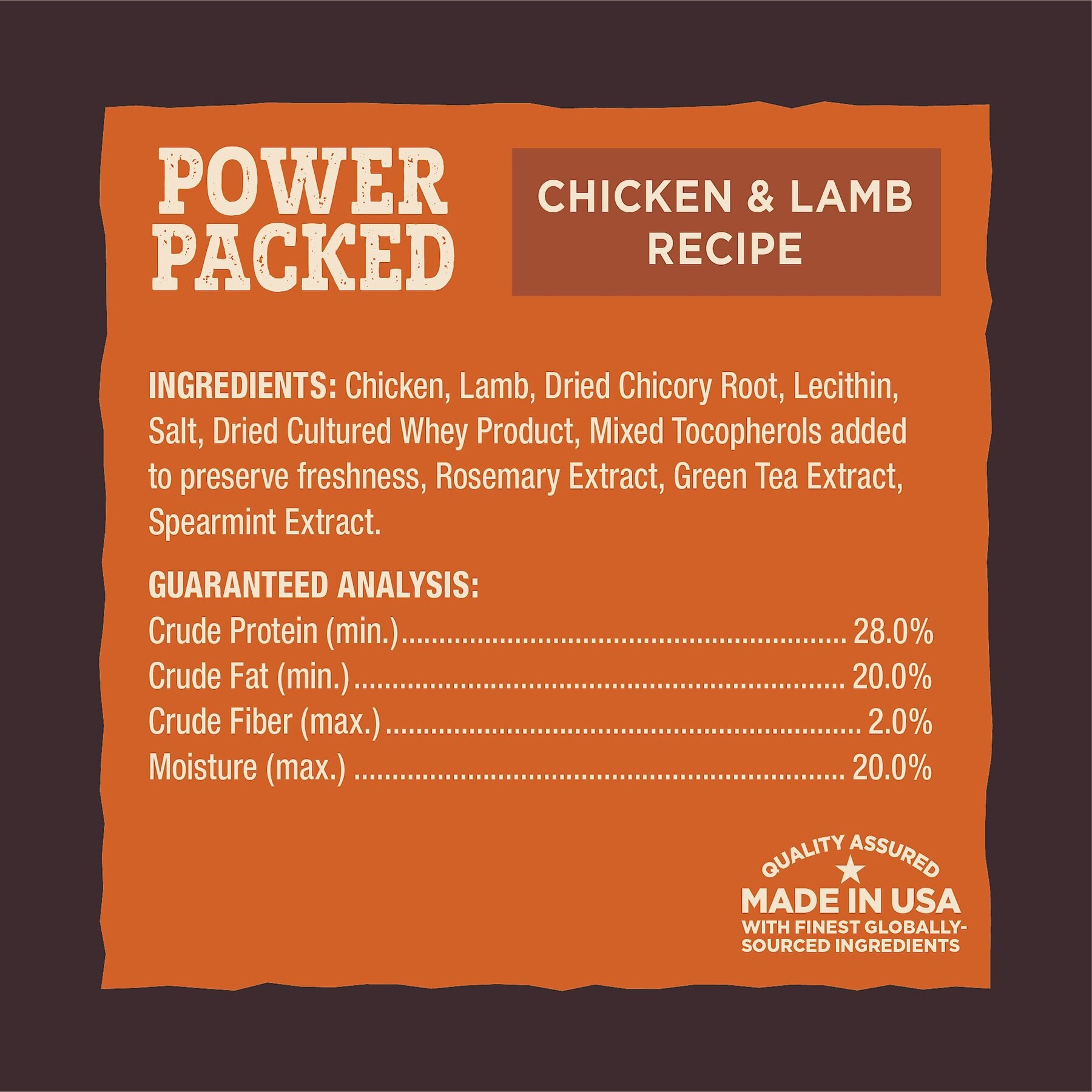 Wellness CORE Power Packed Chicken Grain-Free Jerky Dog Treats