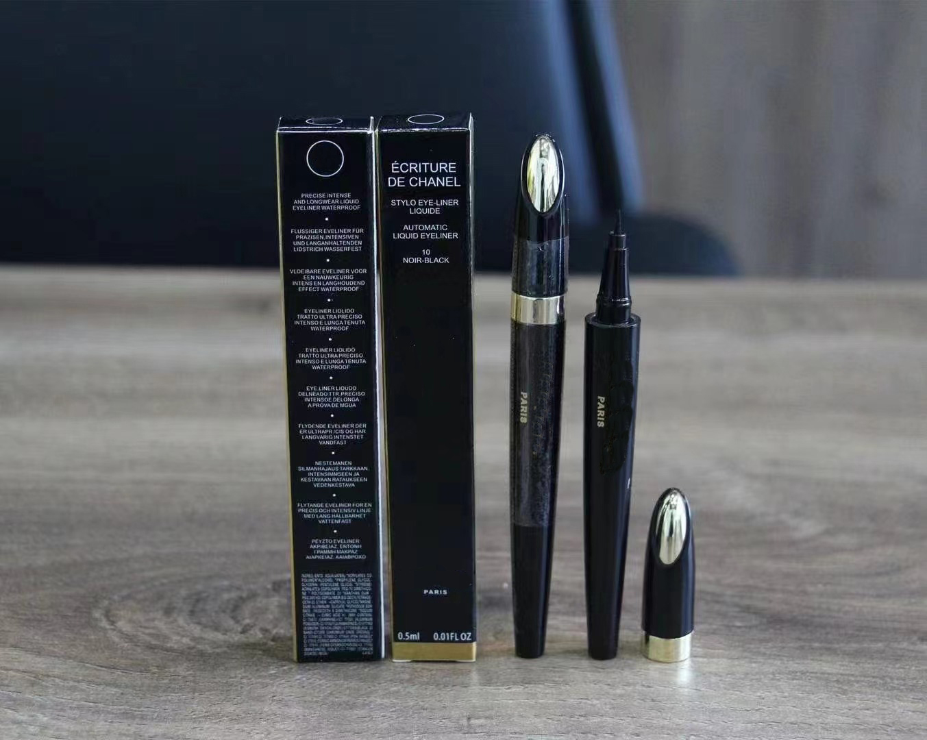 Brand The latest black waterproof ultra precise eyeliner liquid Easy to Wear Long-lasting natural smooth texture cosmetics makeup eyeliners 2PCS