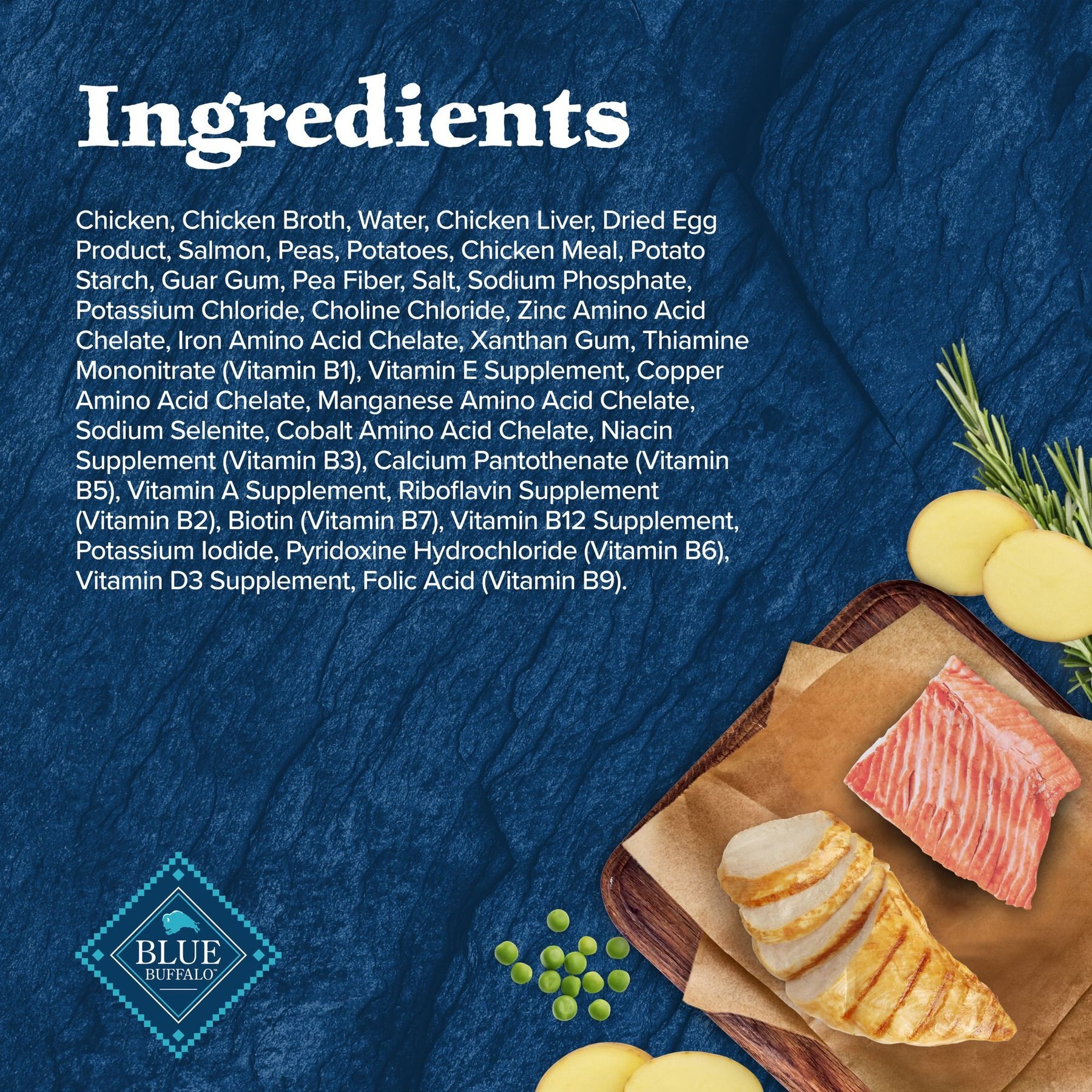 Blue Buffalo Wilderness Wolf Creek Stew Savory Salmon Stew Grain-Free Adult Canned Dog Food