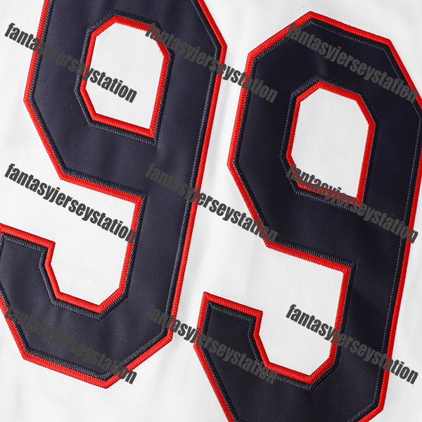 Mens VAUGHN #99 Embroidered V-Neck Shirt - Relaxed Fit, Short Sleeve Button-Up, Stylish Baseball Jersey In Stock S-3XL
