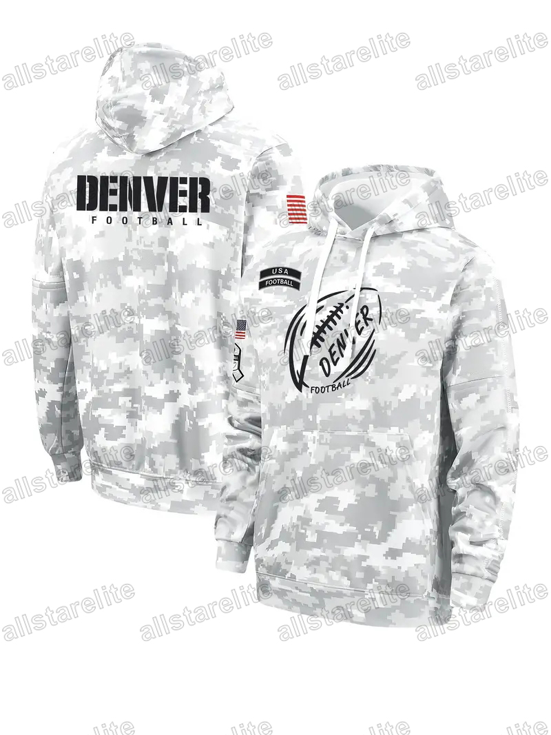 Custom Salute To Service Pullover Football Hoodie Jersey individuation Stitch Camo Sweatshirts Men Womens Youth fashion trend