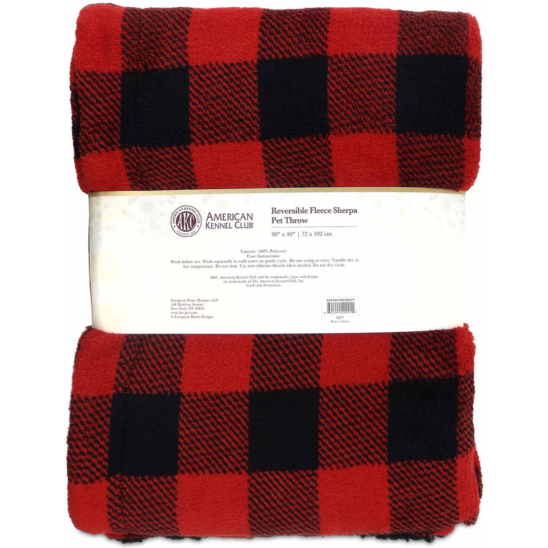 American Kennel Club AKC Dog & Cat Blanket