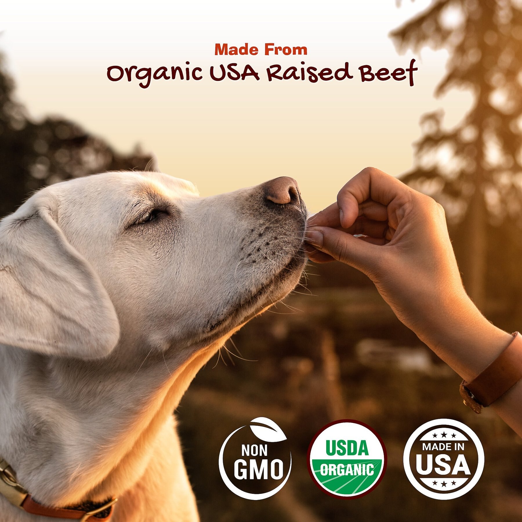 Riley's Jerky Rolls Beef Recipe Dog Treats, 5-oz pouch