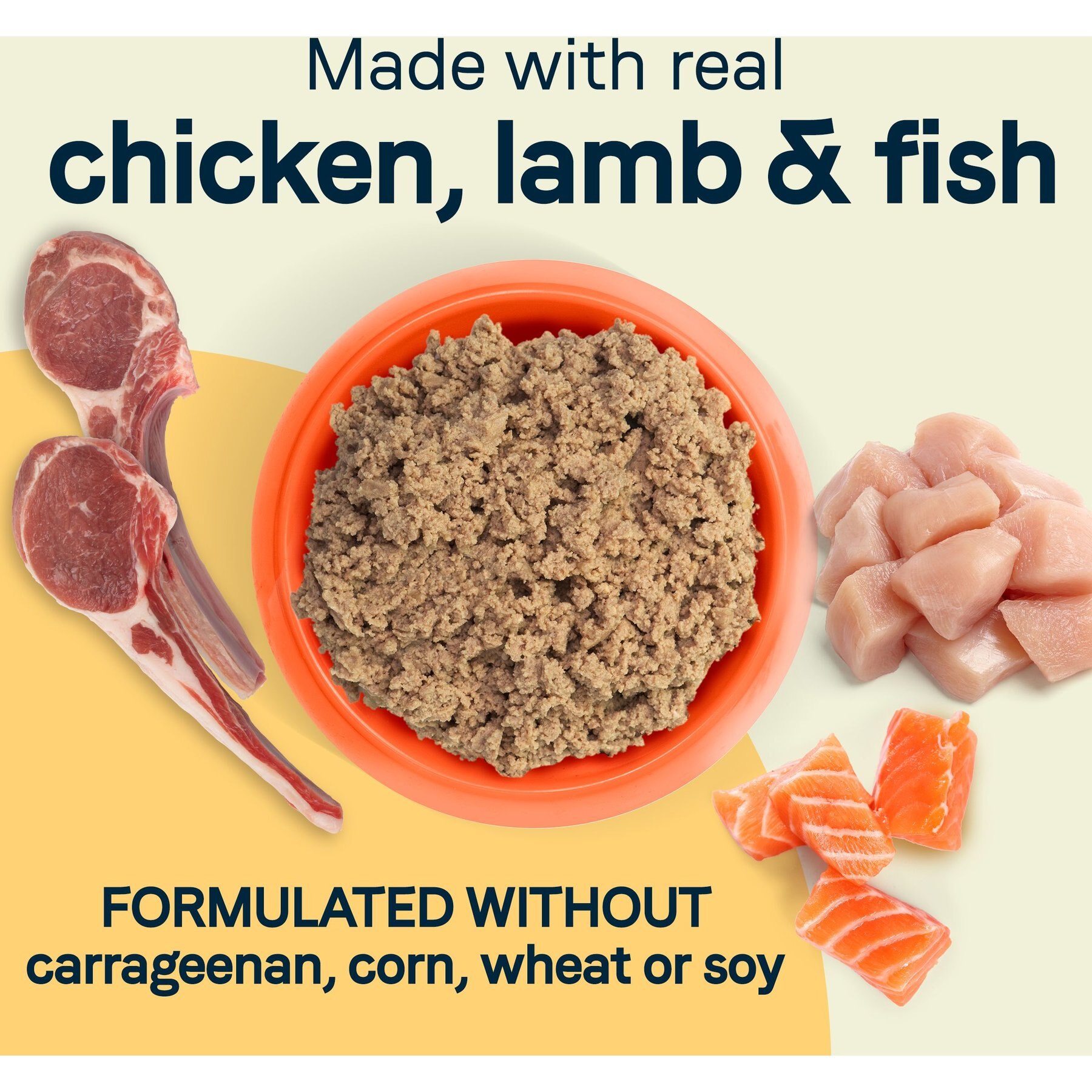 CANIDAE All Life Stages Multi-Protein Formula Chicken, Lamb & Fish Wet Dog Food, 22-oz can, case of 12