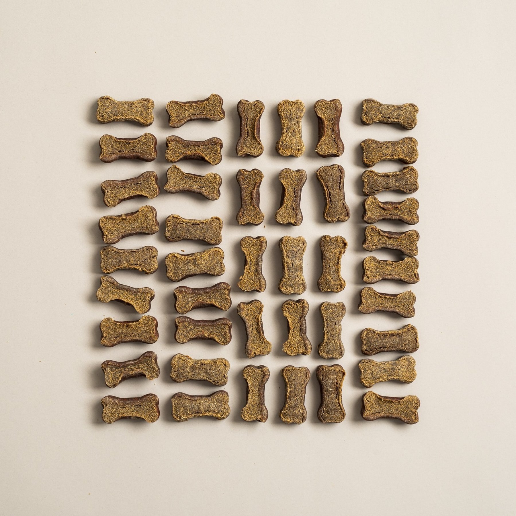 Polkadog Lucky Duck Bone Shaped Dehydrated Dog Treats