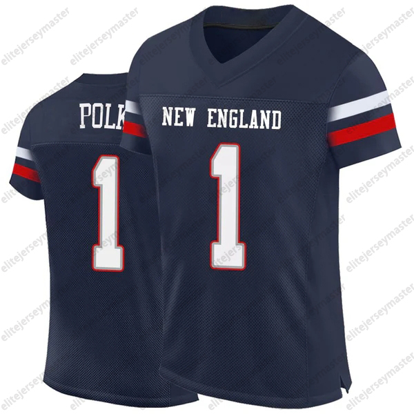 10 Maye 38 Stevenson Cities Football Jerseys 7 Brissett 3 Douglas 9 Boutte 1 Polk 71 Onwenu 75 Jacobs 48 Tavai 91 Wise Jr. Custom Any Number Any Name 