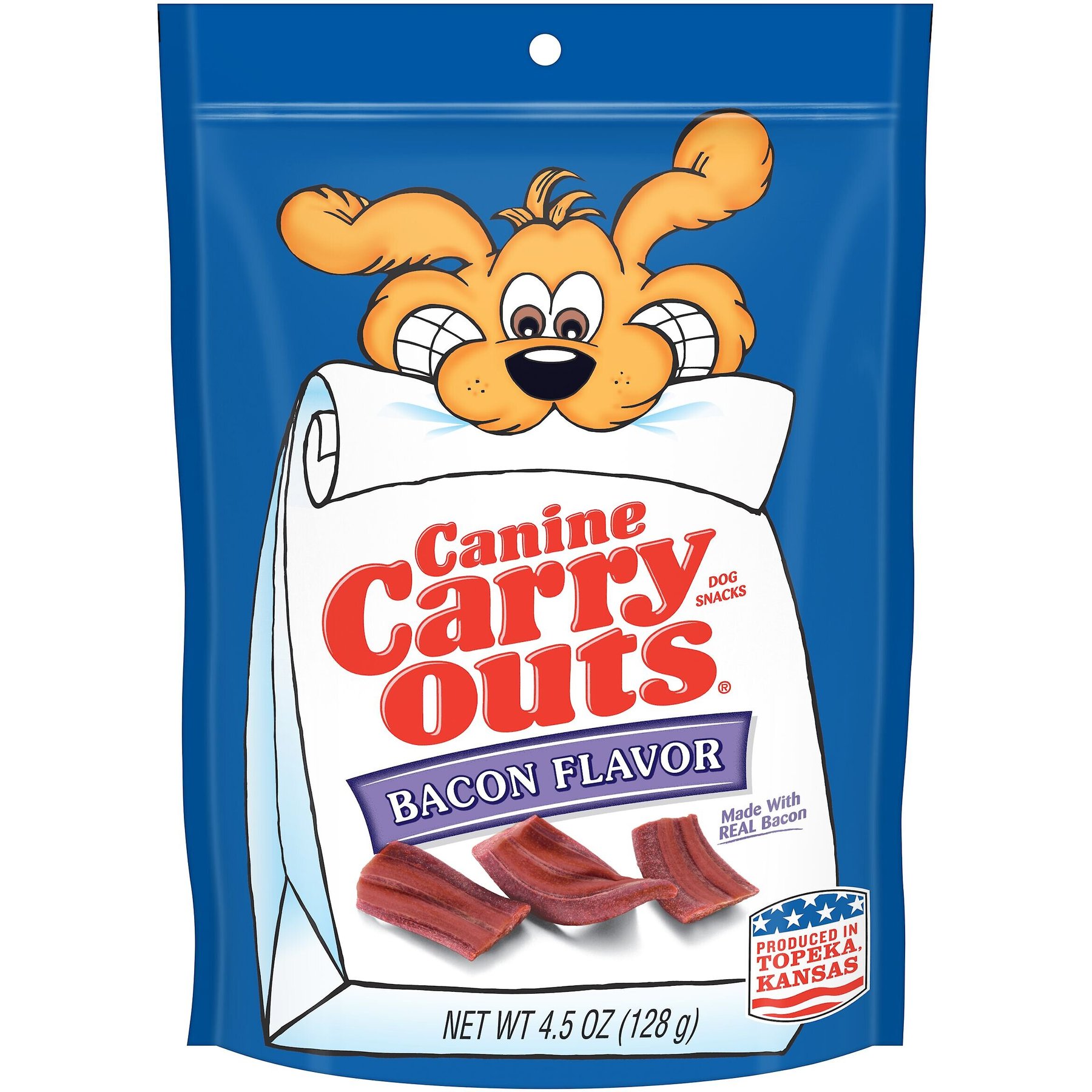 Canine Carry Outs Bacon Flavor Dog Treats