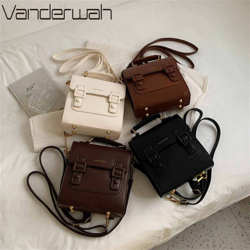 Women Leather Backpack Shoulder Bag Small Designer Bagpack Female Girls Fashion Daypac Teenager School Bags Mochilas Feminina